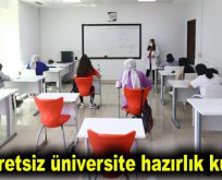 Ücretsiz üniversite hazırlık kursu