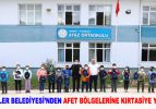 ESENLER BELEDİYESİ’NDEN AFET BÖLGELERİNE KIRTASİYE YARDIMI