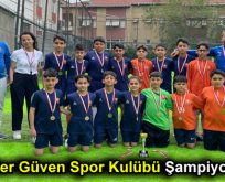 Esenler Güven Spor Kulübü şampiyon oldu