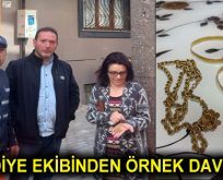 KAYBOLAN ALTINLARI ESENLER BELEDİYESİ TEMİZLİK EKİBİ BULDU