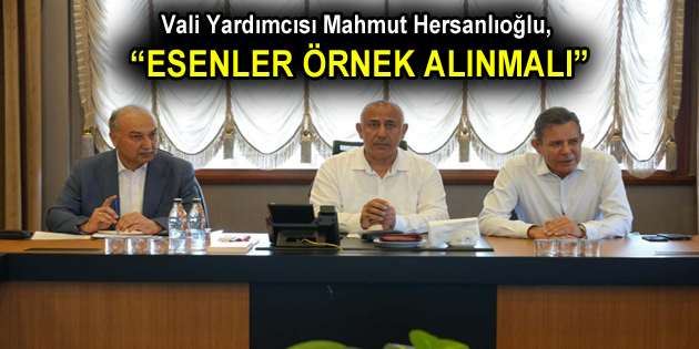 ESENLER’DE ”DOĞAL AFETLERE KARŞI GELİŞTİRİLECEK PROJELER” KONUŞULDU