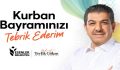 MEHMET TEVFİK GÖKSU KURBAN BAYRAMI TEBRİK MESAJI