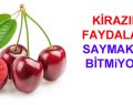 KİRAZIN FAYDALARI SAYMAKLA BİTMiYOR!