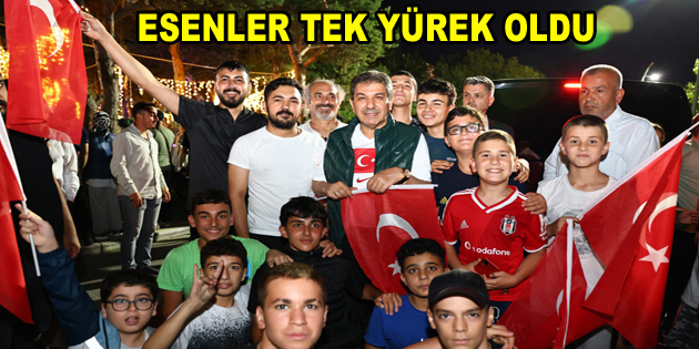 ESENLER’DEN MİLLİ TAKIMA TAM DESTEK!