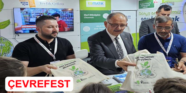 ESENLER BELEDİYESİ ÖDÜLLÜ PROJESİYLE ÇEVREFEST’TE