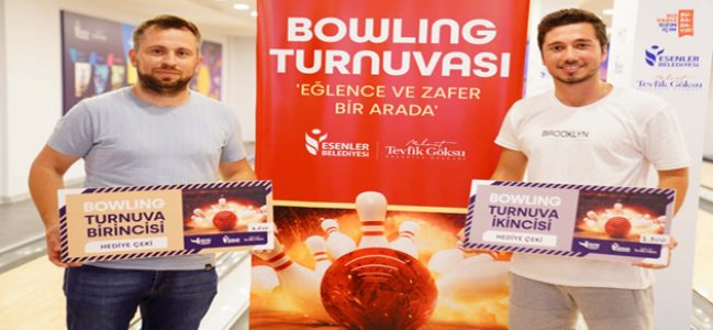 ESENLER’DE BOWLİNG TURNUVASI DÜZENLENDİ