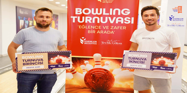 ESENLER’DE BOWLİNG TURNUVASI DÜZENLENDİ