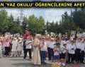 ESKAT’TAN ‘YAZ OKULU’ ÖĞRENCİLERİNE AFET EĞİTİMİ