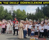 ESKAT’TAN ‘YAZ OKULU’ ÖĞRENCİLERİNE AFET EĞİTİMİ