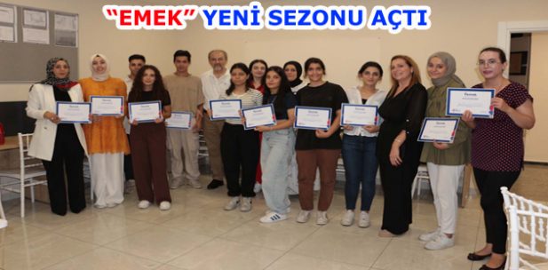 “EMEK” YENİ BRANŞLARIYLA SEZONU AÇTI