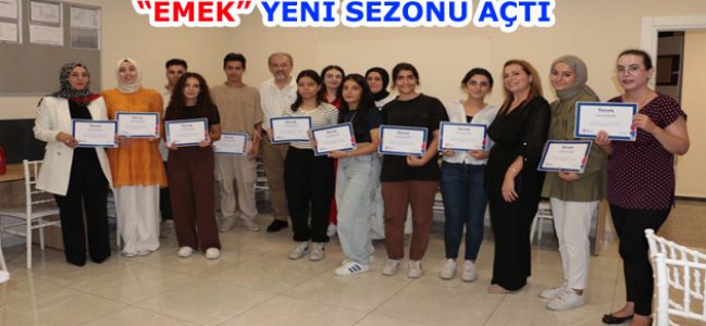 “EMEK” YENİ BRANŞLARIYLA SEZONU AÇTI