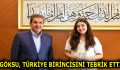 BAŞKAN GÖKSU, TÜRKİYE BİRİNCİSİNİ MAKAMINDA MİSAFİR ETTİ