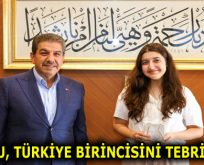 BAŞKAN GÖKSU, TÜRKİYE BİRİNCİSİNİ MAKAMINDA MİSAFİR ETTİ