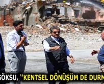 BAŞKAN GÖKSU, KENTSEL DÖNÜŞÜM ÇALIŞMALARI HAKKINDA BİLGİ VERDİ