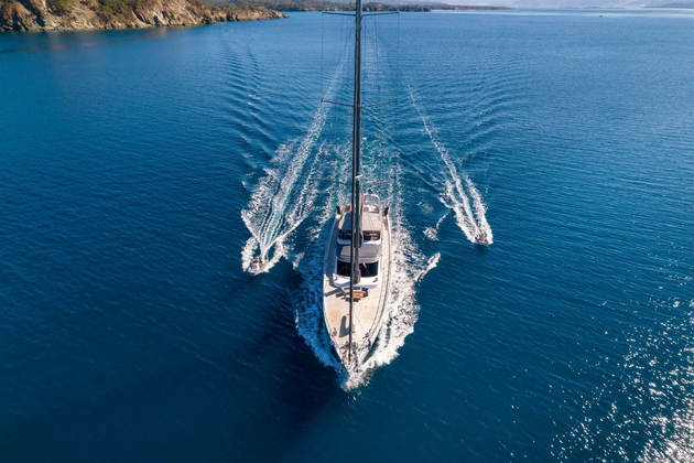 Son of Wind, 5m long sailing yacht can accommodate up to 10 guests in her neat and spacious 5 cabins