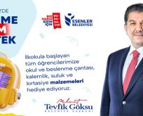 ESENLER BELEDİYESİ’NDEN EĞİTİME TAM DESTEK!