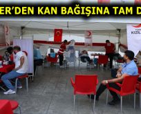 ESENLER’DEN KAN BAĞIŞINA TAM DESTEK