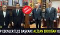 MHP ESENLER İLÇE BAŞKANI ALİCAN ERDOĞAN OLDU