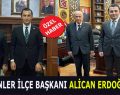 MHP ESENLER İLÇE BAŞKANI ALİCAN ERDOĞAN OLDU