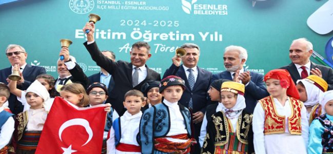 ESENLER’DE İLK DERS ZİLİ ÇALDI