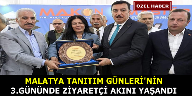 MALATYA TANITIM GÜNLERİ’NİN 3.GÜNÜNDE ZİYARETÇİ AKINI