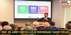 Prof. Dr. Ahmet Özer’in 6 aylık performansı takdir topladı