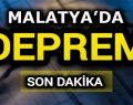 Malatya’da 5.9 büyüklüğünde korkutan deprem!