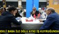 EMEKLİ BABA İLE OĞLU AYNI İŞ KUYRUĞUNDA…