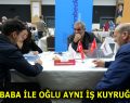 EMEKLİ BABA İLE OĞLU AYNI İŞ KUYRUĞUNDA…