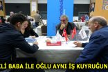 EMEKLİ BABA İLE OĞLU AYNI İŞ KUYRUĞUNDA…