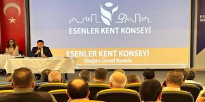 ESENLER KENT KONSEYİ, BURHAN KOCAMAN BAŞKANLIĞINDA AÇILIŞI YAPILDI