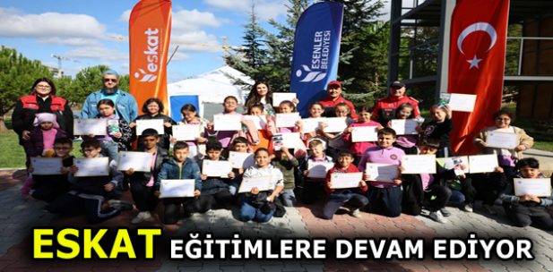 ESKAT’TAN ÖĞRENCİLERE KAPSAMLI AFET EĞİTİMİ