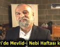 Kayseri’de Mevlid-i Nebi Haftası kutlandı