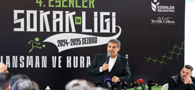 ESENLER’DE SOKAK LİGİ HEYACANI