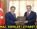 CUMHURBAŞKANI YARDIMCISI CEVDET YILMAZ’DAN ESENLER’E ZİYARET