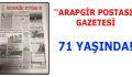 ”ARAPGİR POSTASI” GAZETESİ 70 YILI GERİDE BIRAKTI