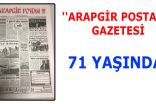 ”ARAPGİR POSTASI” GAZETESİ 70 YILI GERİDE BIRAKTI