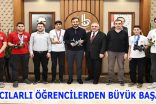 Bağcılarlı öğrencilerden büyük başarı