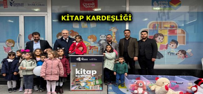 ESENLERLİ ÇOCUKLARDAN “KİTAP KARDEŞLİĞİ” KAMPANYASINA TAM DESTEK