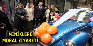 LÖSEMİ HASTALARINA “MORAL” ZİYARETİ