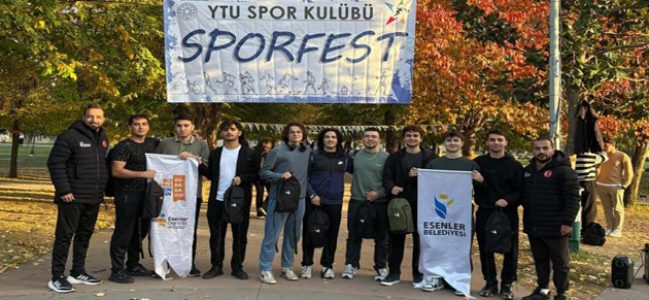 SPORCU GENÇLER FESTİVALDE BULUŞTU