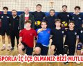 GÖKSU’DAN GENÇ VOLEYBOLCULARA ZİYARET