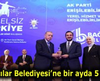 Bağcılar Belediyesi’ne bir ayda 5 ödül