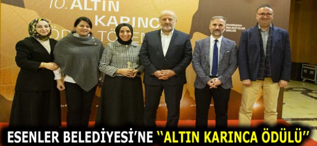 ALTIN KARINCA’DAN ‘ATIKSIZ HAYAT’ PROJESİNE ÖDÜL!