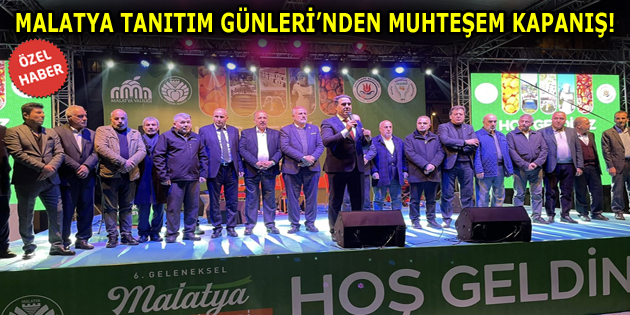 Malatya Tanıtım Günleri Kağıthane’de Coşkuyla Kutlandı