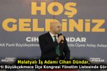 Malatyalı İş Adamı Cihan Dündar, AK Parti Büyükçekmece İlçe Kongresi Yönetim Listesinde Görev Aldı