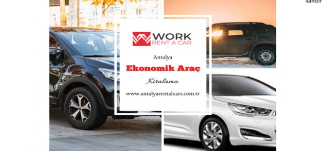 Antalya Ekonomik Araç Kiralama Hizmetleri Antalya Rental Cars’ta Sizleri Bekliyor