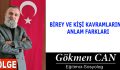 BİREY VE KİŞİ KAVRAMLARININ ANLAM FARKLARI