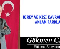 BİREY VE KİŞİ KAVRAMLARININ ANLAM FARKLARI