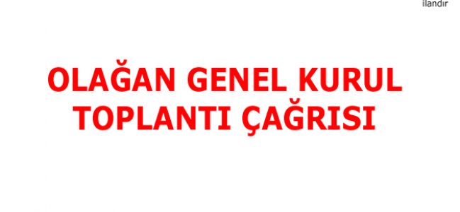 YAPI TEKNOLOJİLERİ SANAYİ VE TİCARET ANONİM ŞİRKETİ  YÖNETİM KURULU BAŞKANLIĞINDA  OLAĞAN GENEL KURUL TOPLANTI ÇAĞRISIDIR